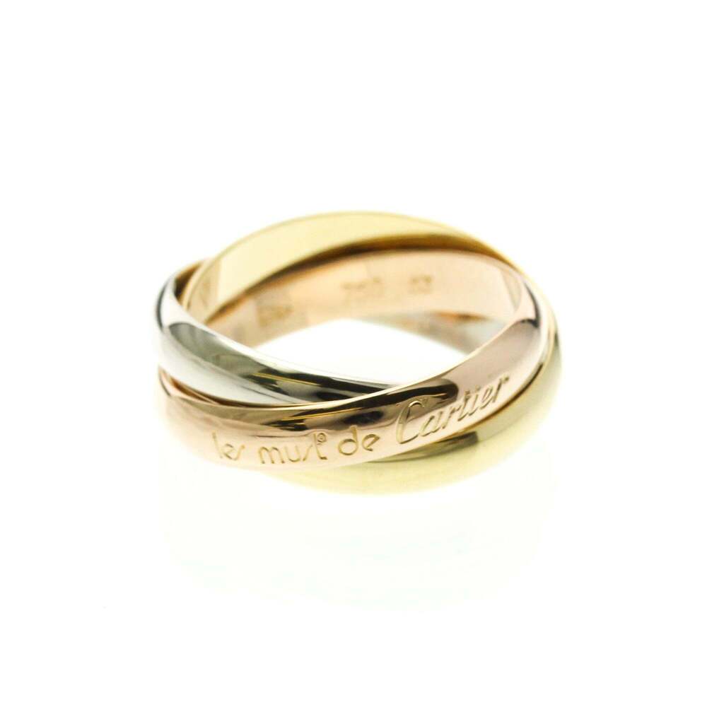 CARTIER 18k Gold Trinity Ring